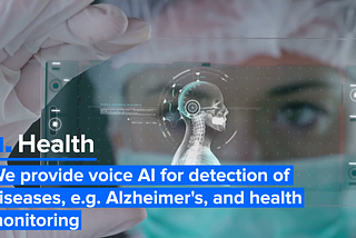 OTO’s AI technology is already being used for the detection of early onset Alzheimer’s Disease