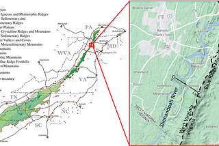 “Take Me Home, Country Roads” is wrong about West Virginia geography