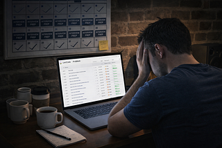 The nightly ritual of millions of developers who just want to switch jobs.