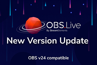 OBS.Live New version - Overlay editing and audio mixer included