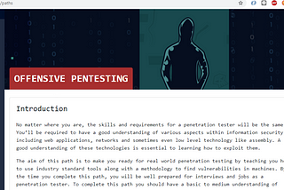 Review OSCP path TryHackMe