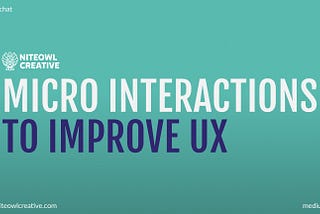 Microinteractions in ux design