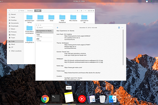 Mac Experience on Ubuntu