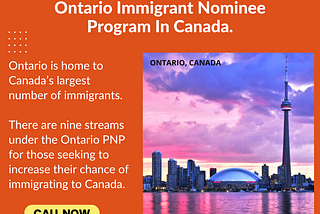 Learn about the Ontario Immigration Nominee Program.