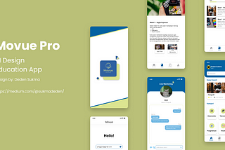 UX Case Study for Movue Pro — Education App