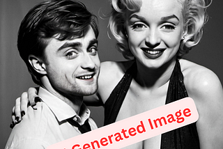 Marilyn Monroe and Daniel Radcliffe, deepfakes of the actors. Video #deepfake and entertainment industry. #AI