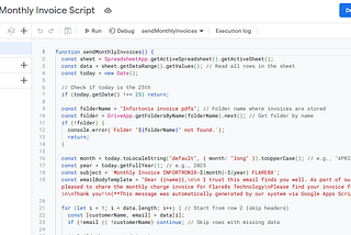 From Zapier to Scripts: How I Automated Monthly Invoice Emails for Free!