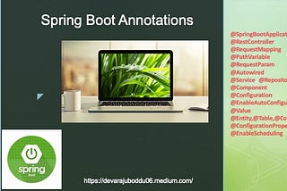 Frequently Used Annotations in Spring Boot