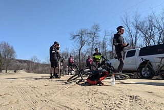 A bike ride and a bucket list