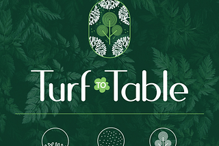 TURF TO TABLE LOGO DESIGN BY ABBYDRAW
