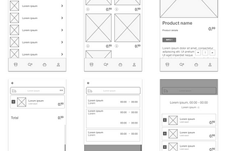 Ironhack Pre-course Work, challenge 2 | Wireframing | Picnic app