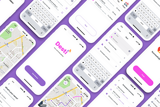 Desti: A Commute Alarm App for Commuters — A UX Case Study Project