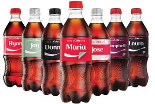 Share a Coke ---- The Best Marketing Campaign