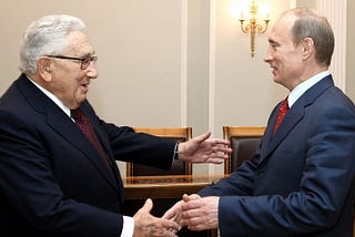Kissinger, Putin, and Reputation Laundering