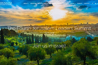 Media Highlights| The Fourth Jerusalem Leaders Summit, Israel — 2022