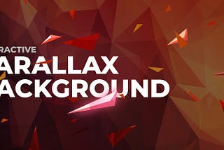 Adding an interactive parallax background to a webpage