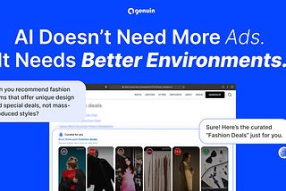 AI Doesn’t Need More Ads. It Needs Better Environments