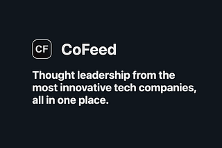 Have you tried Cofeed.app yet?