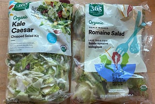 Scary Days for Salad Eaters