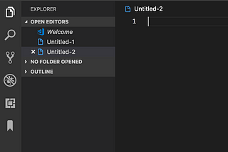 VSCode — 檔案標籤不見了！？