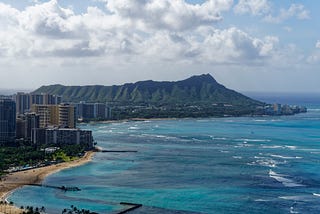 A Cloud Over Diamond Head