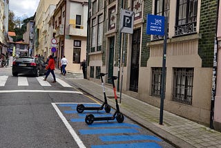 Electric scooters: Porto might have found the ultimate solution to the parking problem