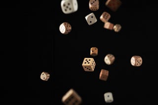 Falling dice