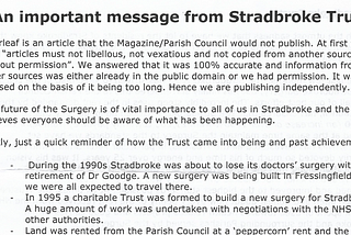 An open letter to the Stradbroke Trust