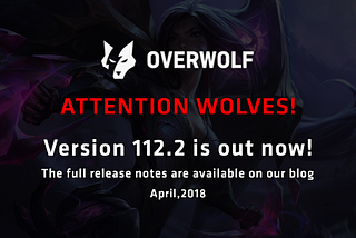 Overwolf Release Notes — 112.2
