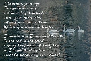 I Remember, the City Remembers Too