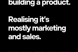 What’s wrong with pitching “we got some customers without spending a cent on marketing”?