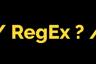 What is RegEx?