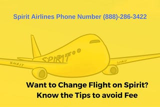 How to Change a Flight on Spirit Airlines