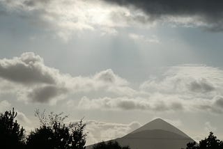 In sight of Croagh Patrick