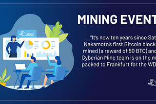 Cyberians Head South for World Digital Mining Summit in Frankfurt | Cyberian Mine