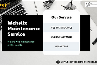 Website maintenance services