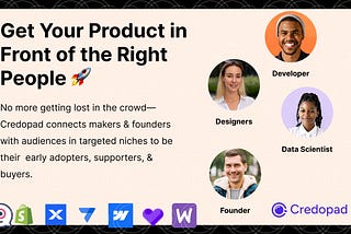 I Love Product Hunt, But I Kept Missing the Best UI/UX Tools — So I Built Credopad