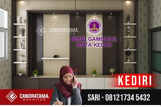 Harga Backdrop Resepsionis Rumah Sakit Kediri| Sari 0812 1734 5432