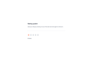 How to create a rating system with Tailwind CSS and Alpinejs