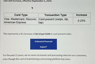 What We Know about Toast’s Sept 1 Payments Fee Increase