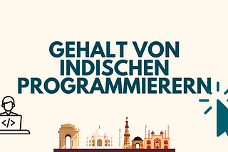 Was ist das Gehalt für einen indischen Programmierer?