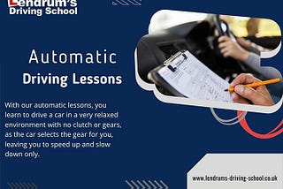 Automatic Driving Lessons Plymouth