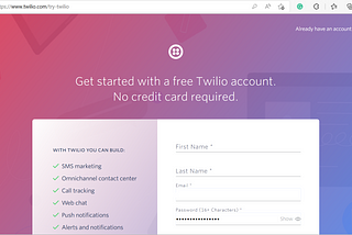 Eco friendly reminder service with Twilio — Earth Day