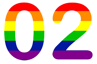 A queer flag version of 2023