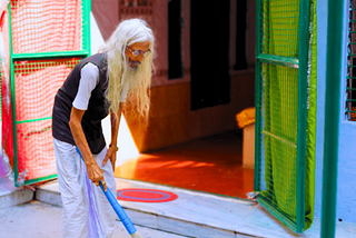 Bechan Baba Hindu Caretaker of 350 years Old Mosque