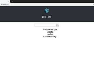 Making CRA apps work with SSR — Part 4