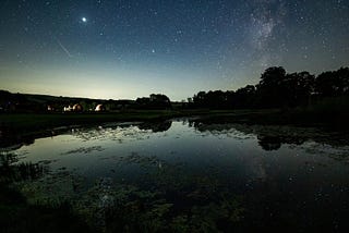 A Perseid meteor At Wigwam.