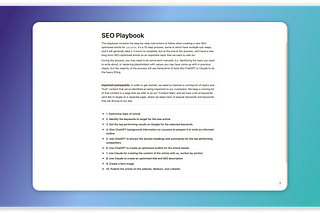 Our Playbook For Creating High-Quality SEO Content With AI