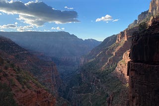 天使的峽谷之路 — Rim to rim, Grand Canyon