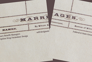 Why Pharmacy Benefit Managers and Formulary Design Need a Divorce